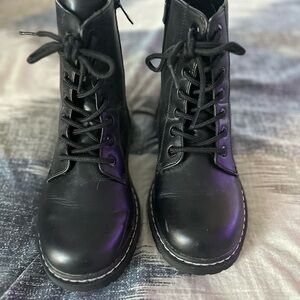 Torrid Black Combat Boots